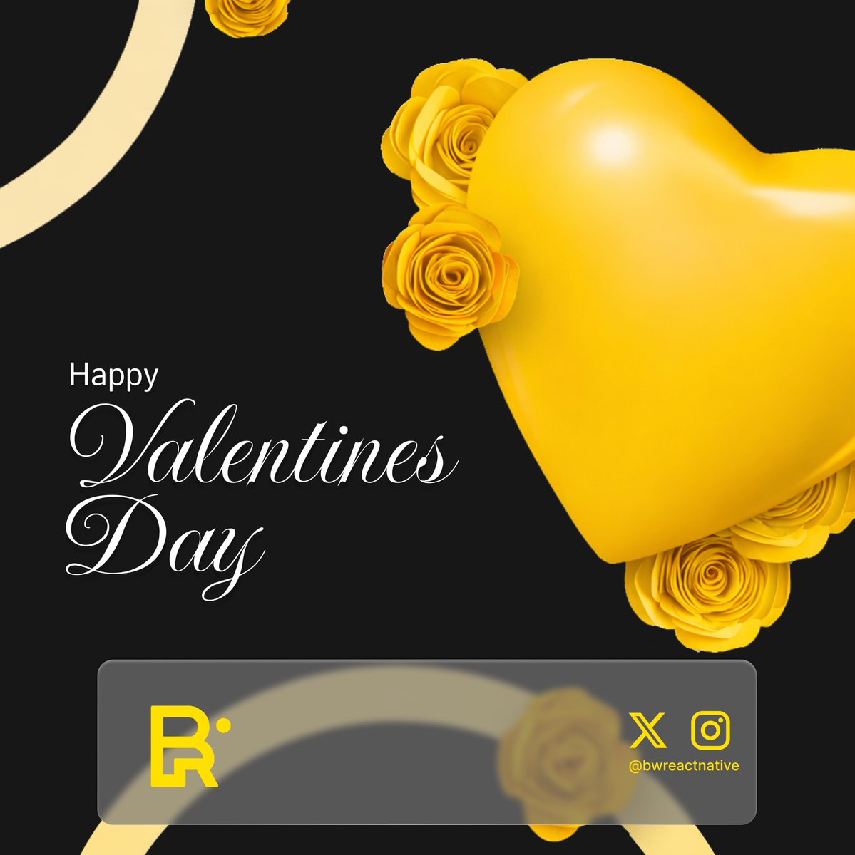 bwreactnative's tweet photo. Happy Valentine’s Day from Build with React Native ❤️🚀

Today, we celebrate the passion for building, learning, and growing together as a community. 

From first lines of code to shipped products, every step is powered by collaboration and love for the craft. https://t.co/xgiKzXIOFR