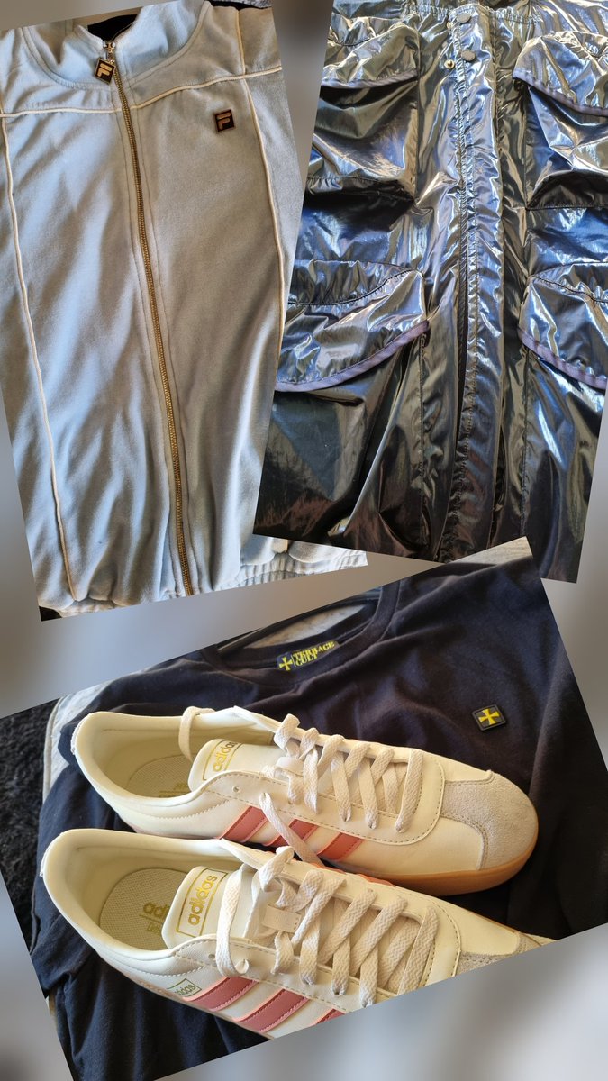 GiblinTez's tweet image. Match day with a difference. #terracewear #weekendoffender #Fila #adidas