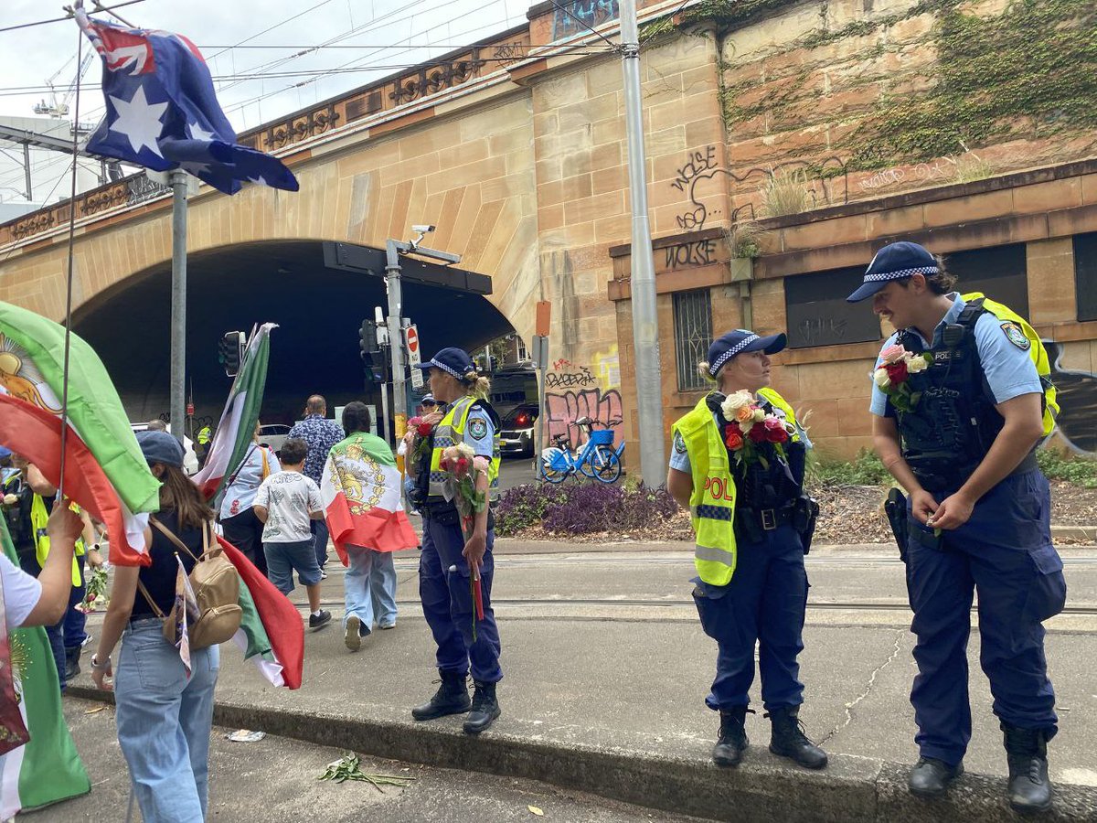 We're Iranians... We don't fight the police!
#Feb14forIran