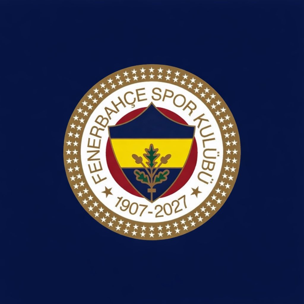 pusholder's tweet photo. Fenerbahçe, 120. yılına özel arma kullanacak. 

Armanın üzerinde simgesel olarak 120 yıldız yer alacak. (AA) https://t.co/VdeQIMWLkc