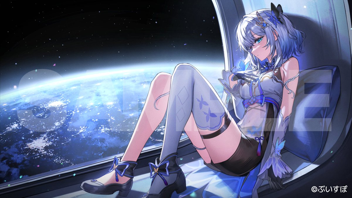 ぶいすぽっ！所属花芽すみれ様のカバー曲
『水星』MVイラストを担当させていただきました！
よろしくお願いいたします！🩵