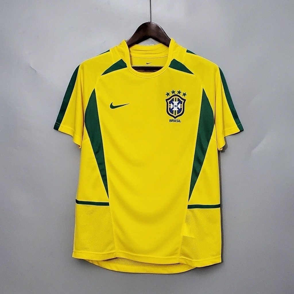 🇧🇷 CAMISA DE TIME RETRÔ - BRASIL 2002

— s.shopee.com.br/10xSaB5er8