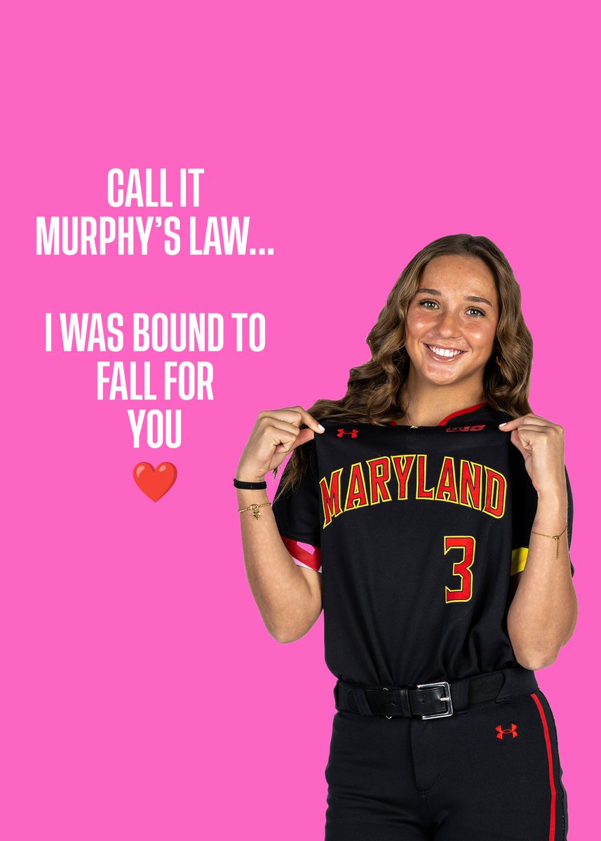 TerpsSoftball's tweet image. All you need is love… and a little Maryland Softball❤️🥎

#feartheturtle