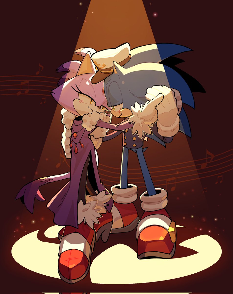 Happy Valentine day (Commission for @BDG772two)

#SonicTheHedgehog #sonaze #sonicfanart