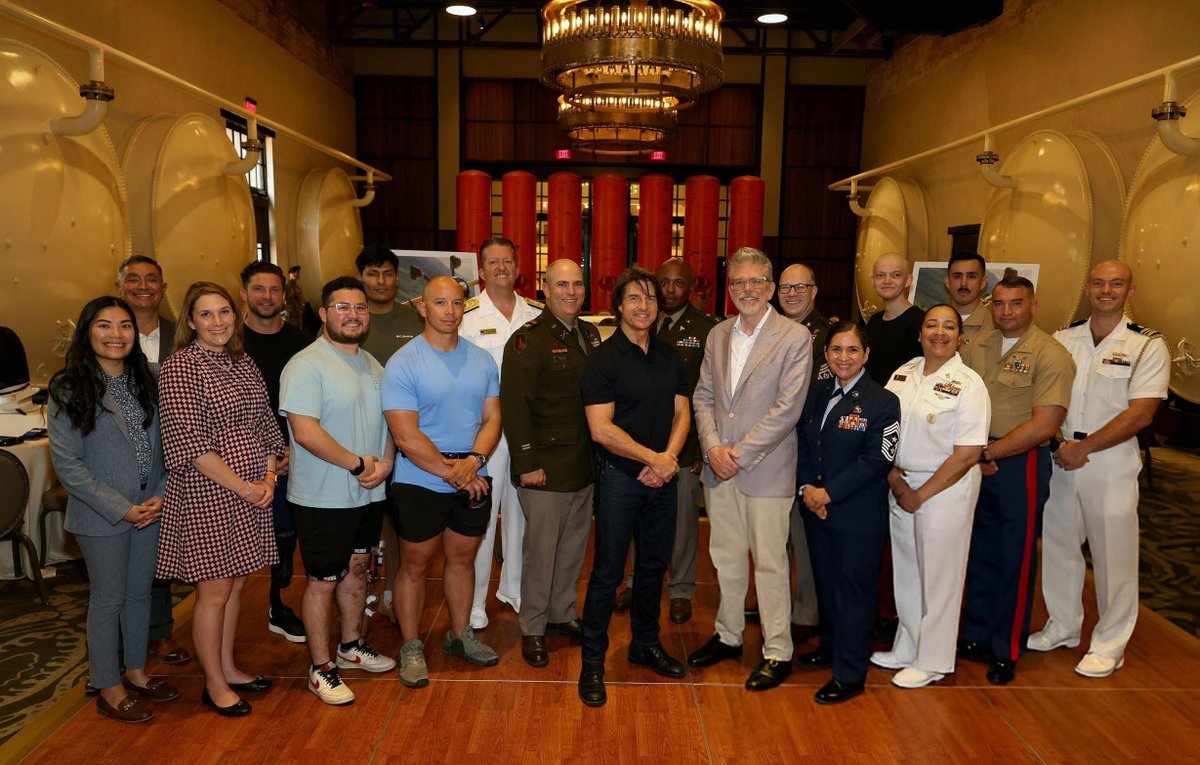 Tom Cruise and Christopher McQuarrie in San Antonio, Texas, promoting Mission: Impossible - The Final Reckoning - May 22, 2025

#tomcruise #christophermcquarrie #missionimpossible
