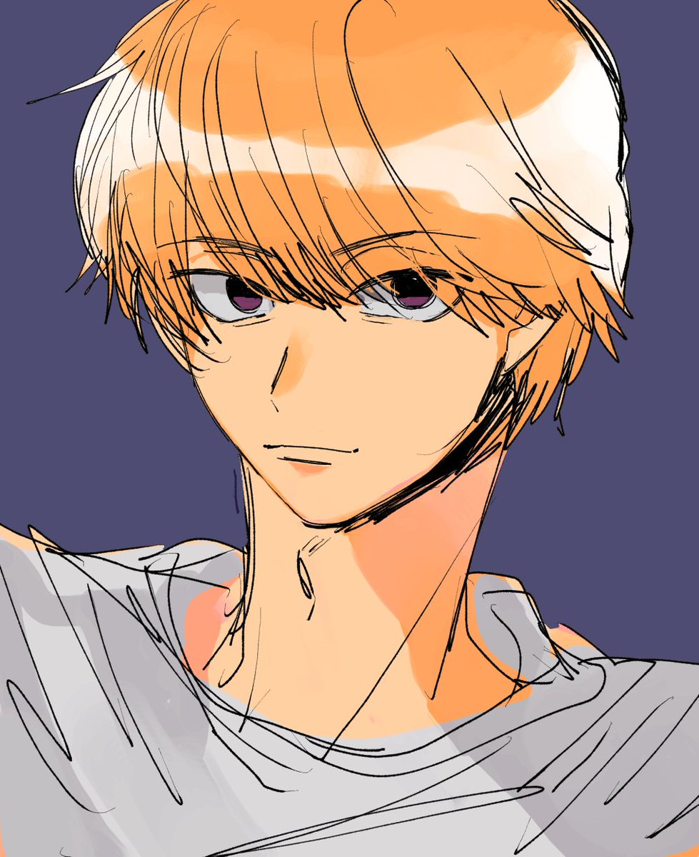 fjmcSS's tweet photo. 前に描いてたらくがき　男女ともに前髪重たいのが好き https://t.co/AaKBSyTTOk