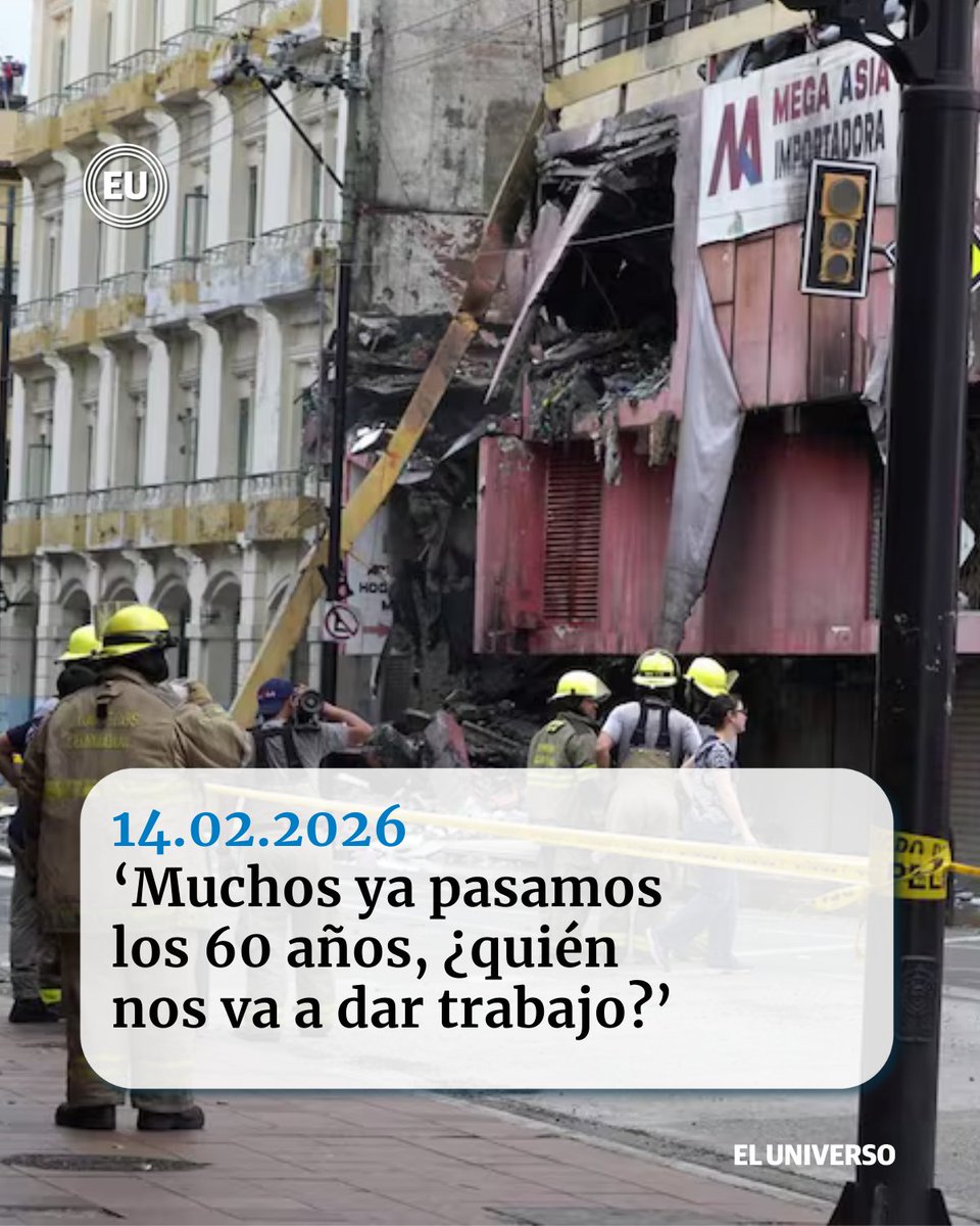 #Guayaquil | Incendio en #Multicomercio deja a personal de seguridad y limpieza sin sustento tras décadas de trabajo 👉 ow.ly/NbLV50YfUZX