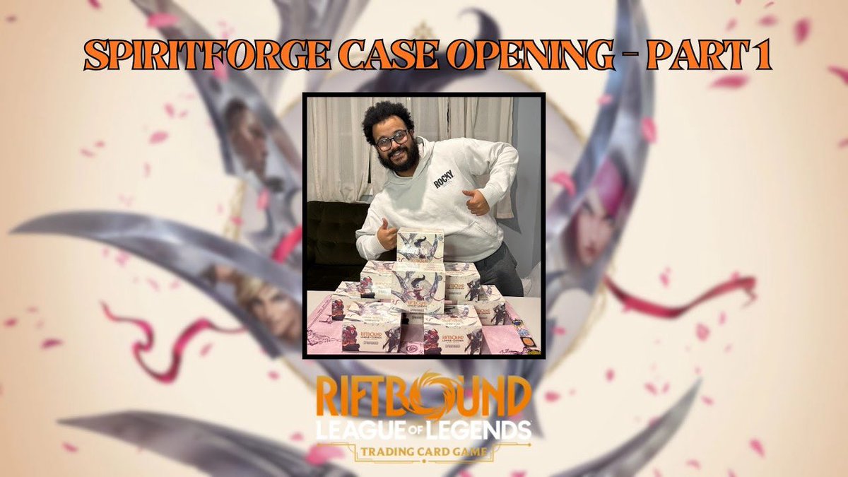 Team FlexQue Unboxes Spiritforge Case! Part 1: Epic Reveals from the First 3 Boxes

youtu.be/ekeoXa4irbM?si…

#riftbound #spiritforge #TCG
