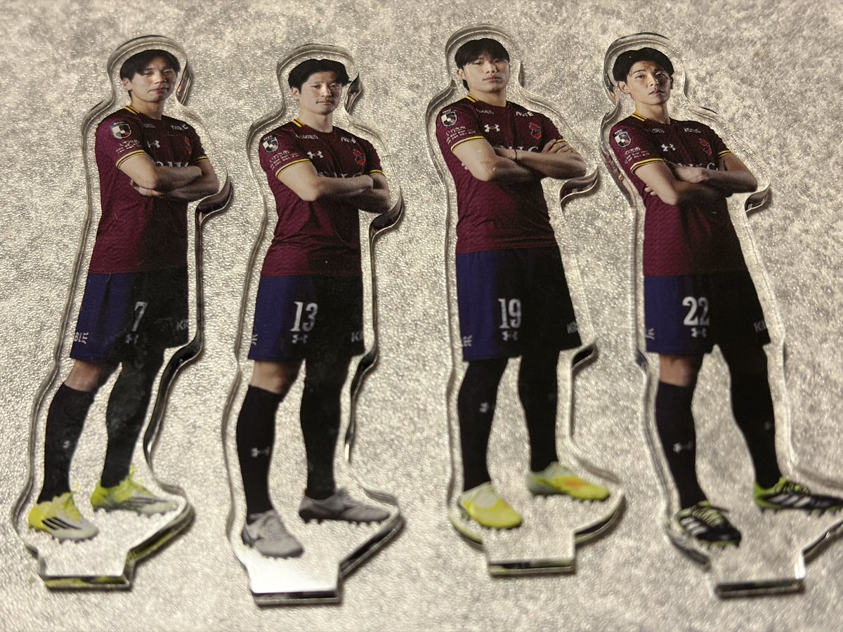 いわきFC ガラポン アクリルスタンド 譲:7.13.19.22 求:40 or 定価