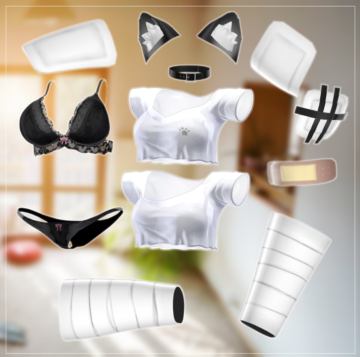 kuhaku_shop's tweet photo. #Kuhaku_shop 
𝐅𝐎𝐋𝐋𝐎𝐖 &amp; 𝐑𝐓 EVENT 
【13アバター対応】 Kitty Crop Shirt ₍=^･ω･^=₎っ
https://t.co/Ri5Ze0hhqG 

✨RTイベント 🔄 26/2/22 23:59 (UTC+1)
🎁フォロー＆RTした3人にフルセットを差し上げます https://t.co/MGyBYOHPV9