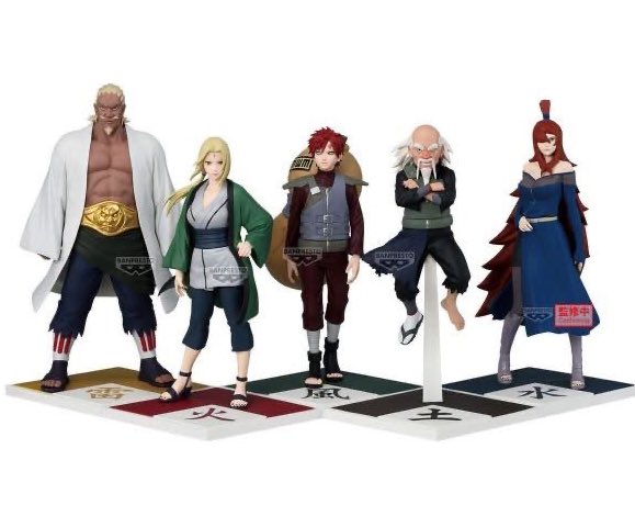 プライズで五影集結！！ 2026年7月発売最新プライズ NARUTO-ナルト