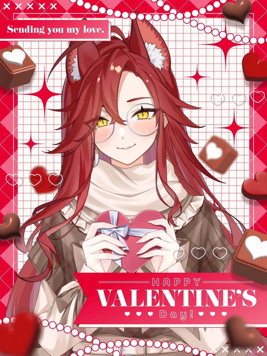 祝福大家情人節快樂🍫