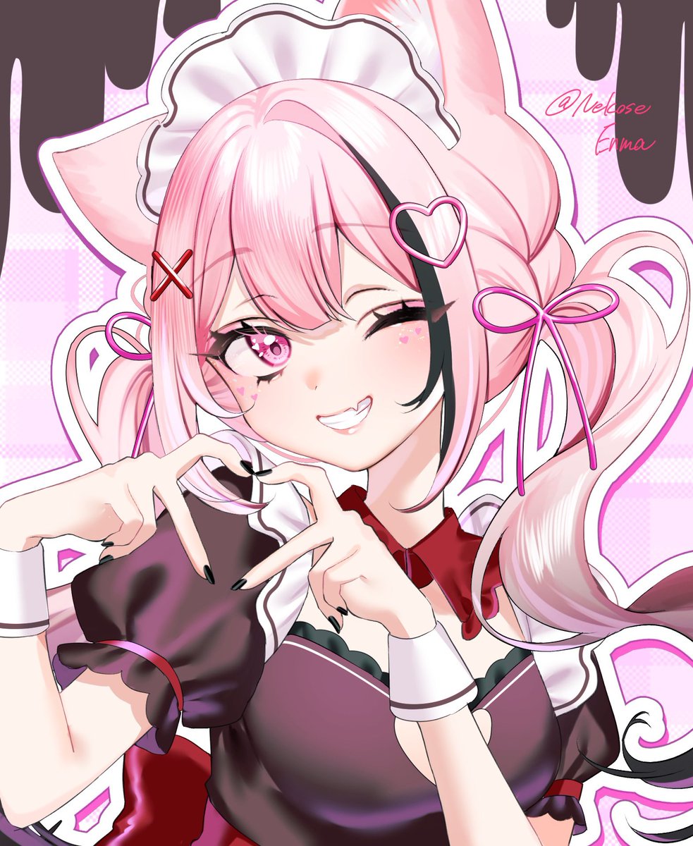 NekoseEnma's tweet photo. 🍫 𝓗𝓪𝓹𝓹𝔂 𝓥𝓪𝓵𝓮𝓷𝓽𝓲𝓷𝓮🍫

もうそろそろ終わっちゃうけど飛び込みバレンタインデ~！🌸💕💕💕 https://t.co/NNN0RoDwrH