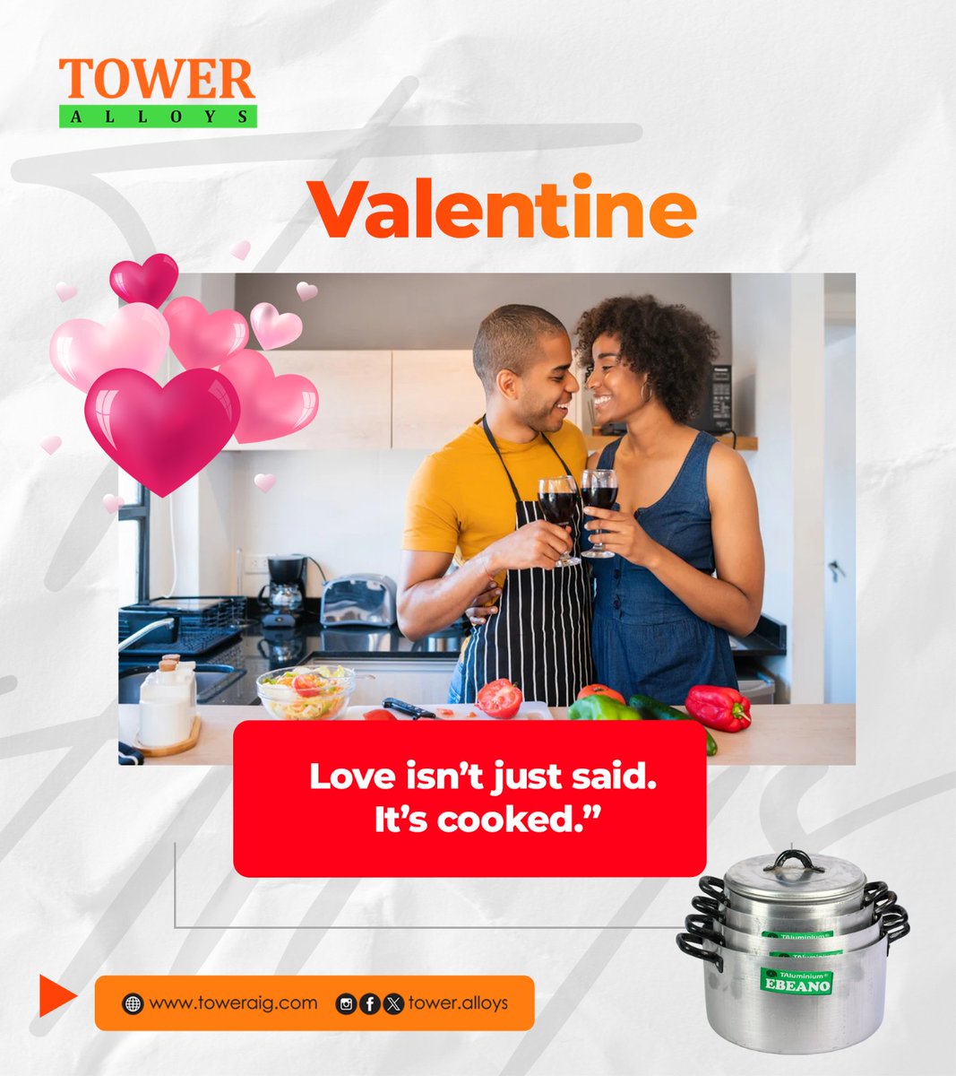 toweralloy's tweet photo. #towerpots #joy #valentinesday #love
#familytime #cookwareset #cooking https://t.co/Jajfg089Mw