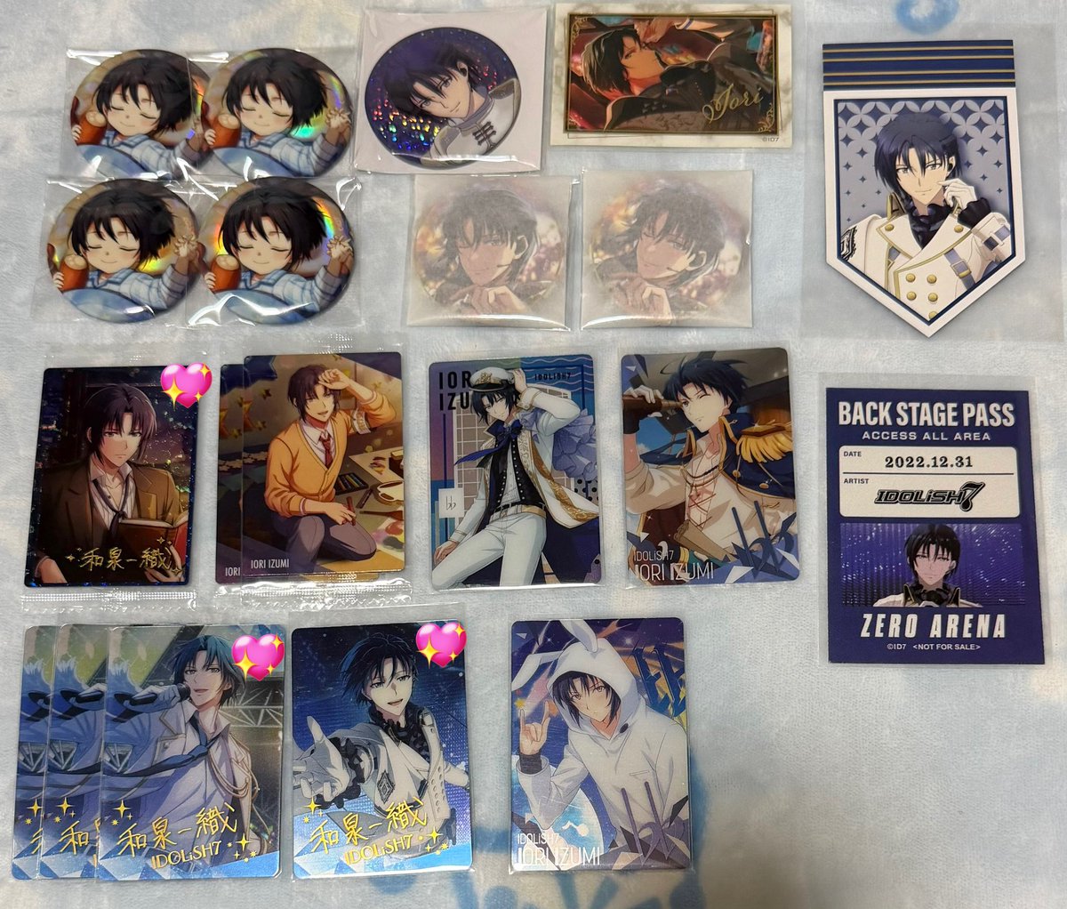 アイドリッシュセブン アイナナ メタカ ウエハース 缶バッジ 譲：画像1