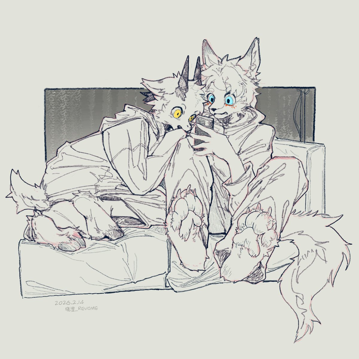 Happy Valentine's Day to all～ Couples have fun, singles enjoy the moment hh. Stay healthy and may good things happen!