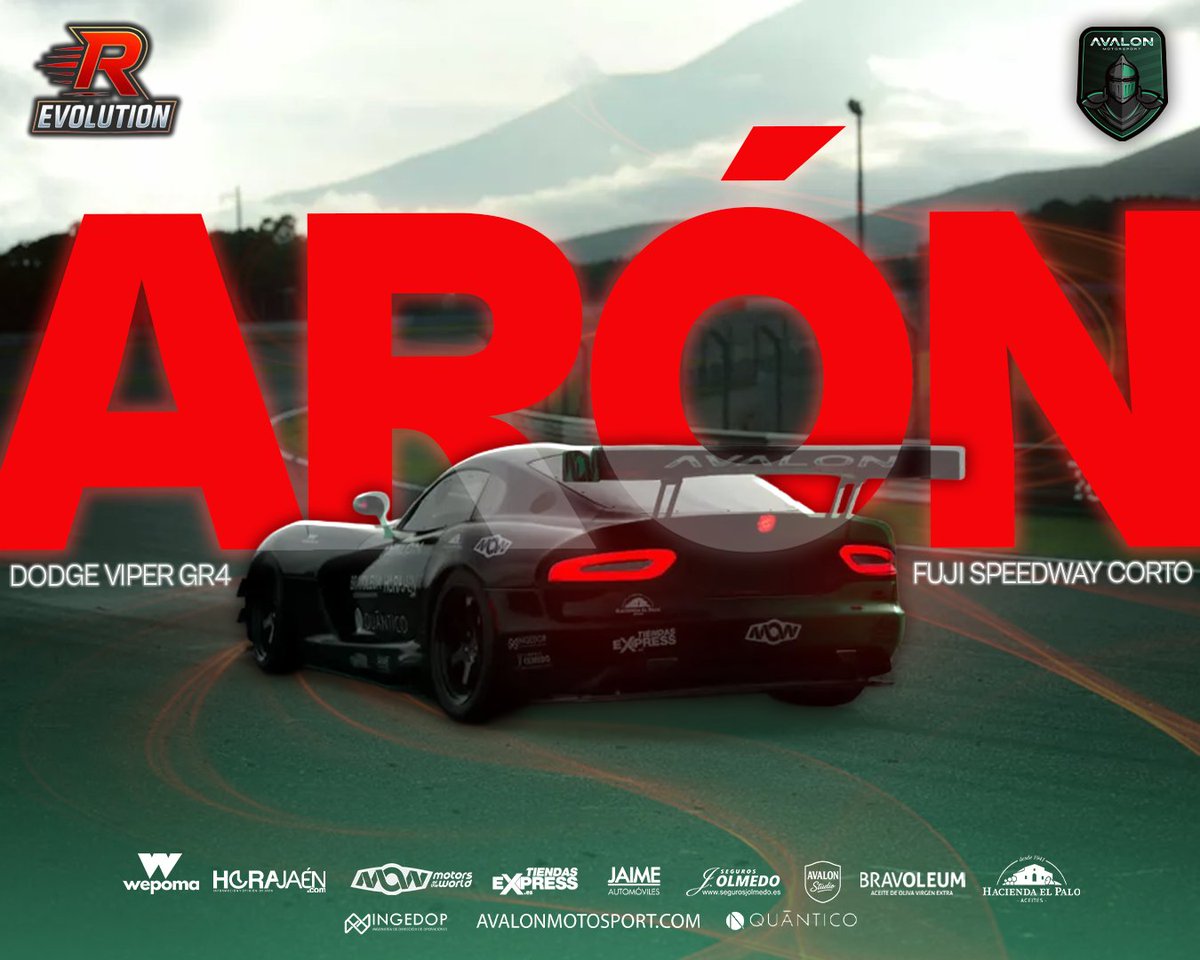 🏁 RACE DAY 🏁
in <a href="/thegranturismo/">Gran Turismo</a> 
by <a href="/EPLF_Azkenportu/">R-EVOLUTION</a> 

🎯 Traction Cup GR4 🎯

Volamos hasta la tierra del sol naciente 🇯🇵

El histórico y exigente trazado de #Fuji será el escenario de la batalla ⚔️

<a href="/AVA_Aron_Mtnez/">Arón Martínez Casado</a> será el encargado de luchar en esta justa

Sigue toda la