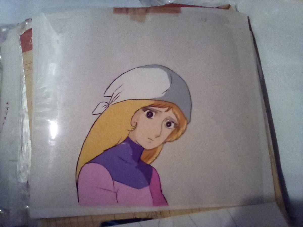 昨日 『新竹取物語 1000年女王 (千年女王)』（1981-1982年） の セル画