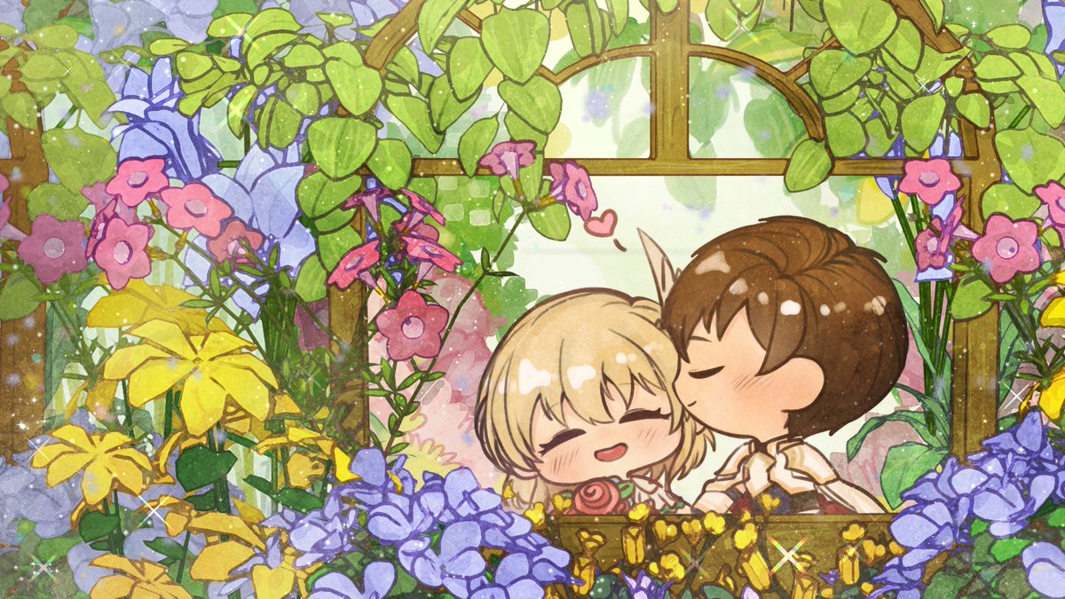 Their love blossomed into quite the garden 💕🌼

🎨: <a href="/bananamazon01/">✦ Bananazon ✦ ON VGEN🧚</a>