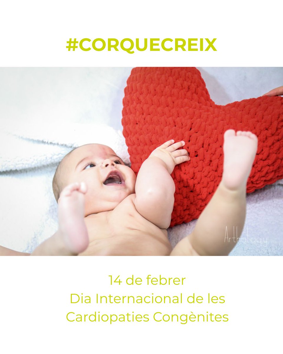 AjuntamentBadia's tweet photo. ❤️  Avui és el Dia Internacional de les Cardiopaties Congènites.
➡️  Cada any, a Catalunya, neixen uns 600 nadons amb cardiopatia.
ℹ️   https://t.co/UEYqQRgvIJ
#Badia #BadiaDelVallès #corquecreix https://t.co/nBIb5TgWvZ