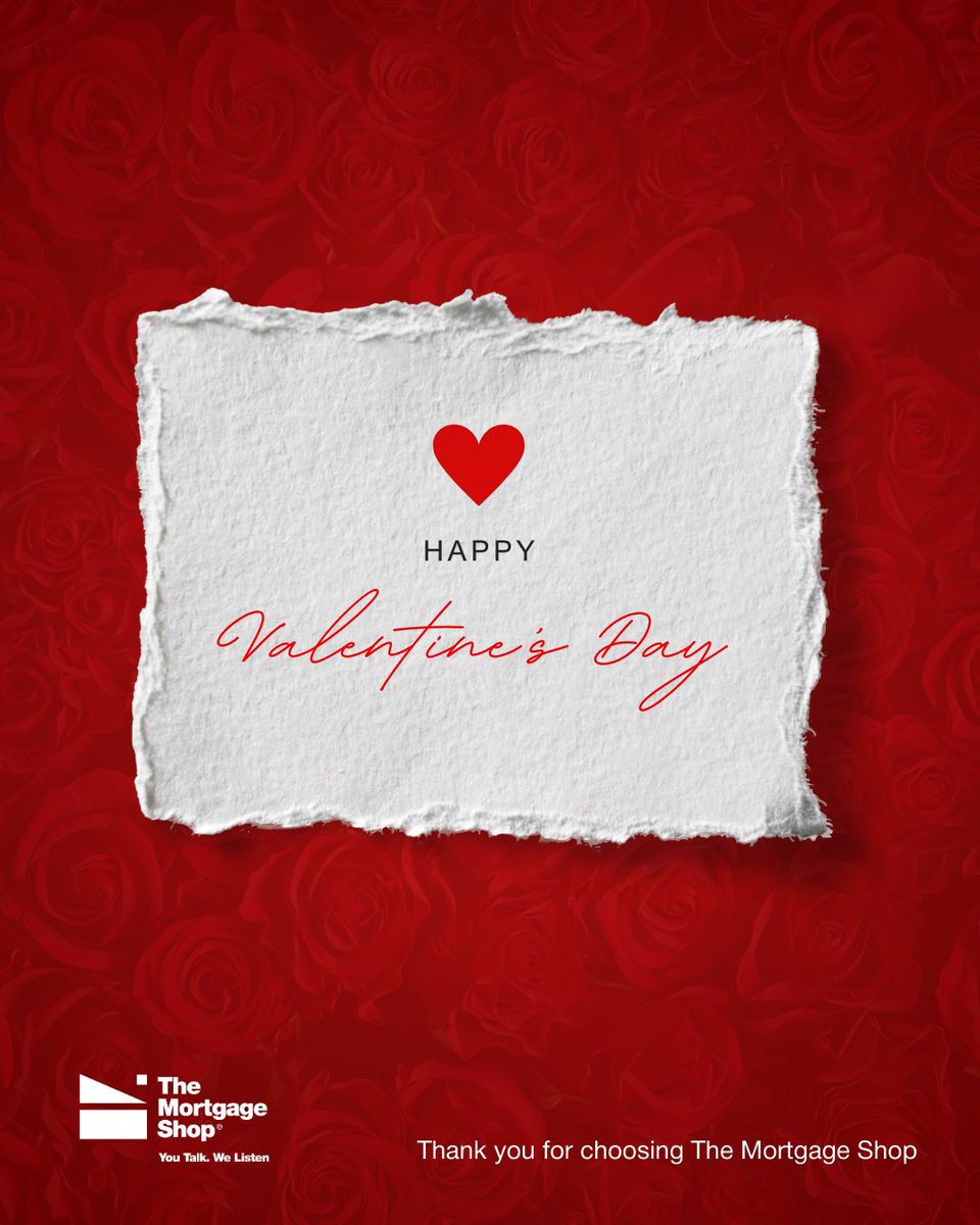 from us to you 🫶

TMS #youtalkwe❤️

#valentinesday 
#mortgagematch 
#mortgageexpert 
#mortgagenews