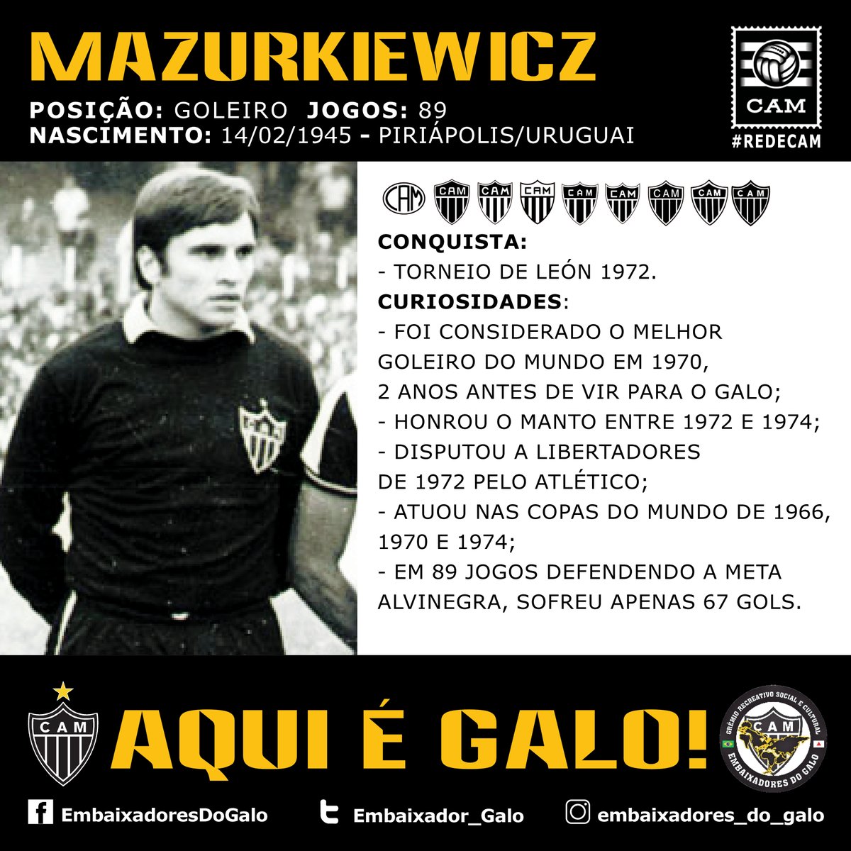 Embaixadores do Galo tweet media