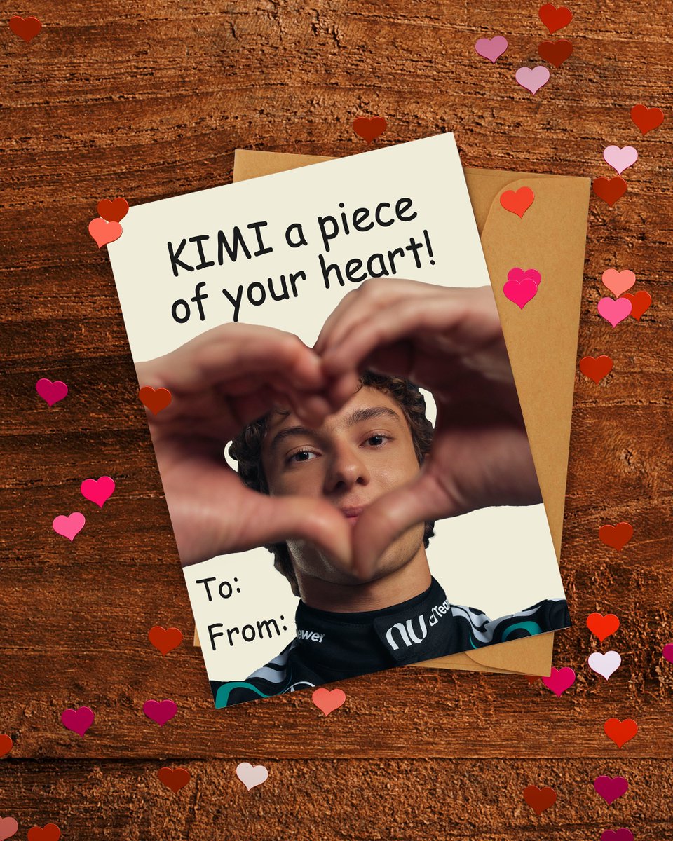 MercedesAMGF1's tweet image. Roses are red, 
Violets are blue, 
Here are some Valentine's Day cards
Especially for you 🥰