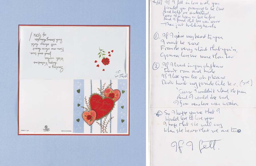 63 years ago today when john gave a valentine's day card to paul..<\3