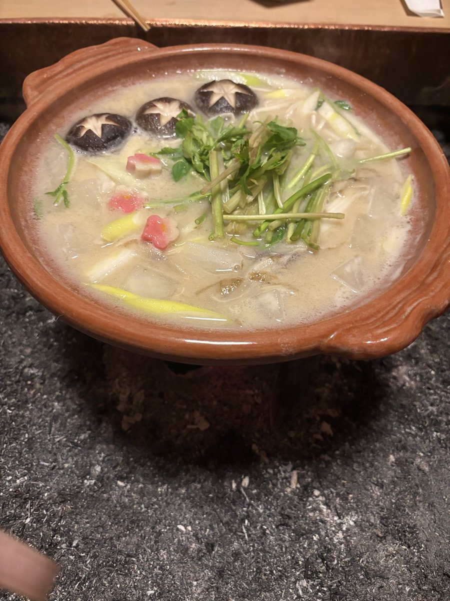 mami19600303's tweet photo. 畑かくの牡丹鍋、美味しかったです。#牡丹鍋 https://t.co/zXkWprxD9C
