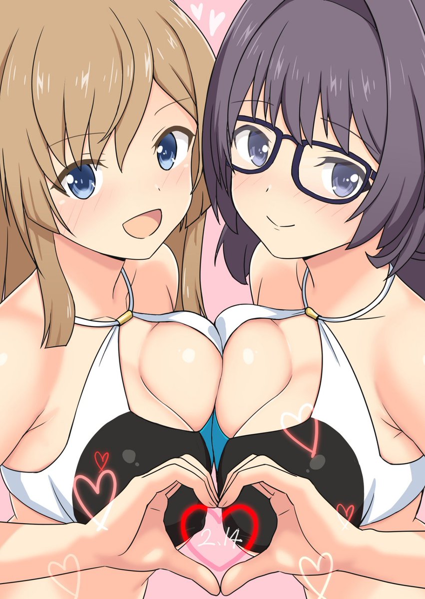 えっちな服きてハート作って214って書いときゃバレンタイン
#アリスギアお絵かき 