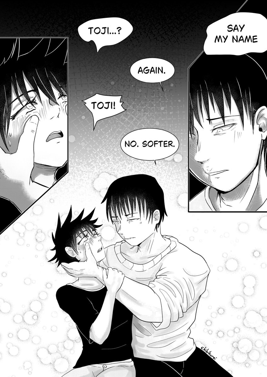 My fist collaboration piece for the <a href="/TojiGumiBang/">TojiGumi Bang</a> with the incredible @/dimitriblaidaddy on Ao3! 
Please check out the accompanying fic on Ao3 💖 🔗in first comment as soon as it's up!