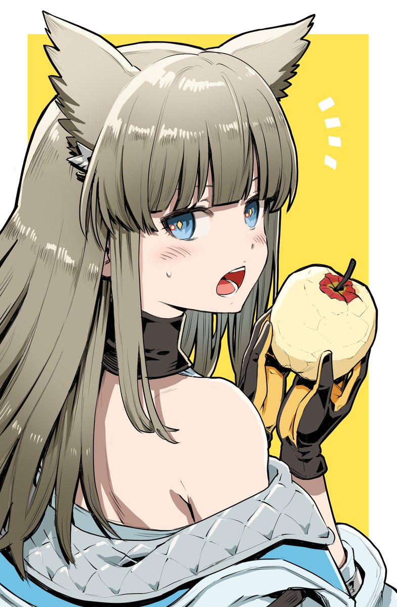 umdworks's tweet photo. ペリカちゃんは丸かじり派
#アークナイツエンドフィールド https://t.co/bvjFJr6KSe