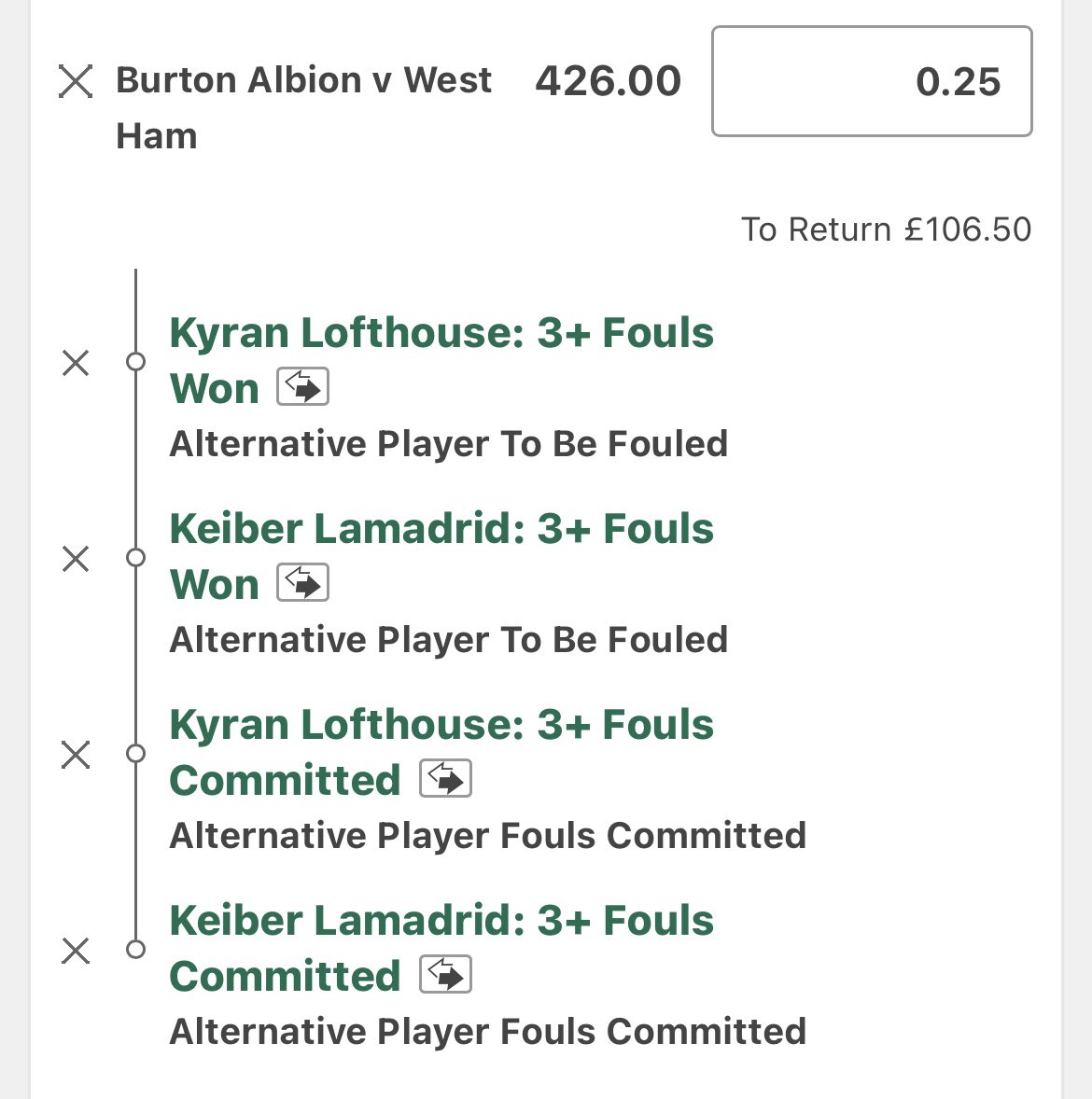 BetsBuster's tweet photo. 🔥Lofthouse Vs Keiber 

📝 Write-Up:  
Lofthouse is all action and is averaging 2.84 foul involvements per90. 

(4,3,5,3,4)

Meanwhile we enter a bit of the unkown with Keiber, with not a lot of underlying data. However he’s South American and he’s playing for West Ham? So really don’t hate it considering they will be up against each other

Main target is lofthouse here, let’s hope he’s up for it today

@StatsHubCom the data doctor ✅

💷 Unit Stake: 2 units💰

🔰 Busting the bookies one bet at a time.