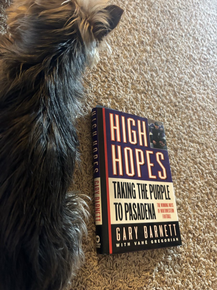 Really enjoyed Gary Barnett’s High Hopes chronicling his rebuild of Northwestern football and its 1995 Rose Bowl season. Prior to 1995, NU’s last winning season was 1971. During that span, the Wildcats were outscored by 4,649 points. 

Barnett reveals the difficulty he faced when