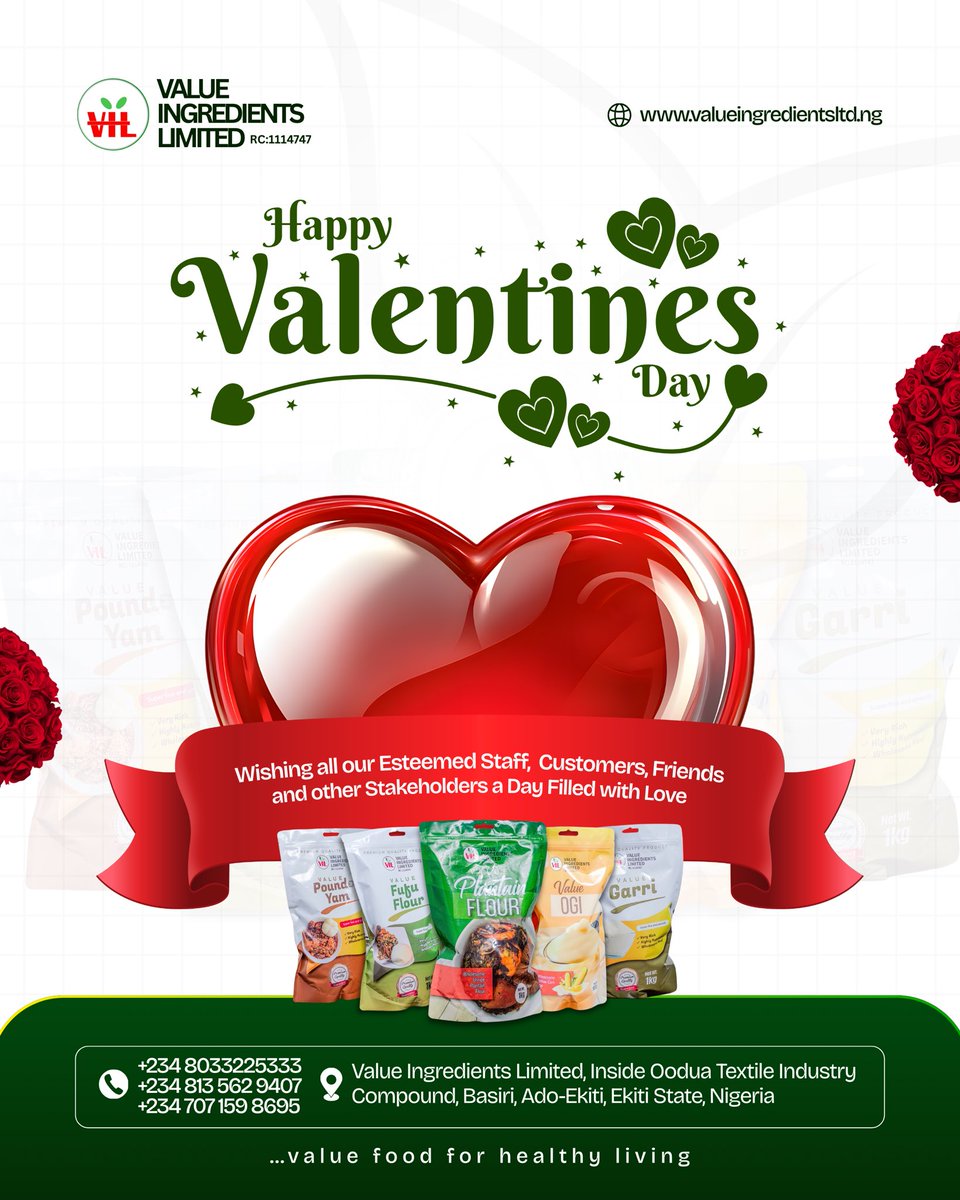 Value Ingredients Limited tweet media