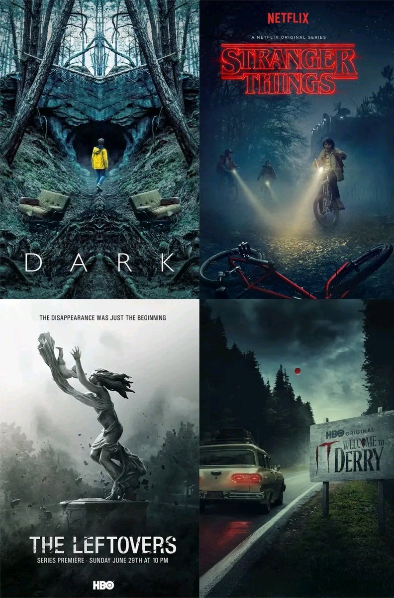 SceneinCinema's tweet photo. If a series starts with a missing kid then it ought to be a masterpiece. https://t.co/SW14Q0WJJN