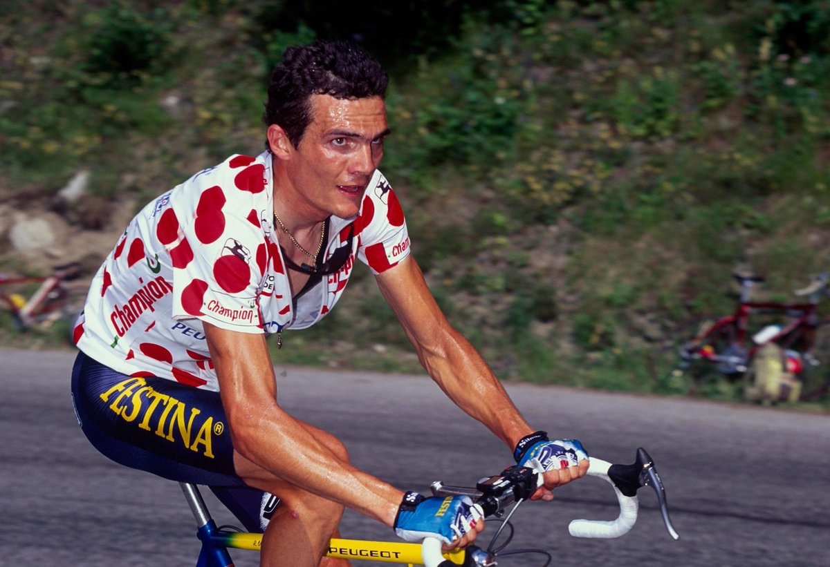 cristobalcbezas's tweet photo. Los esforzados de la ruta: Richard Virenque.

Tour de Francia de 1995. Imagen: Graham Watson.

#ciclismo #cristóbalcabezas #cristóbalcabezasmartín https://t.co/fkYsyzffzV