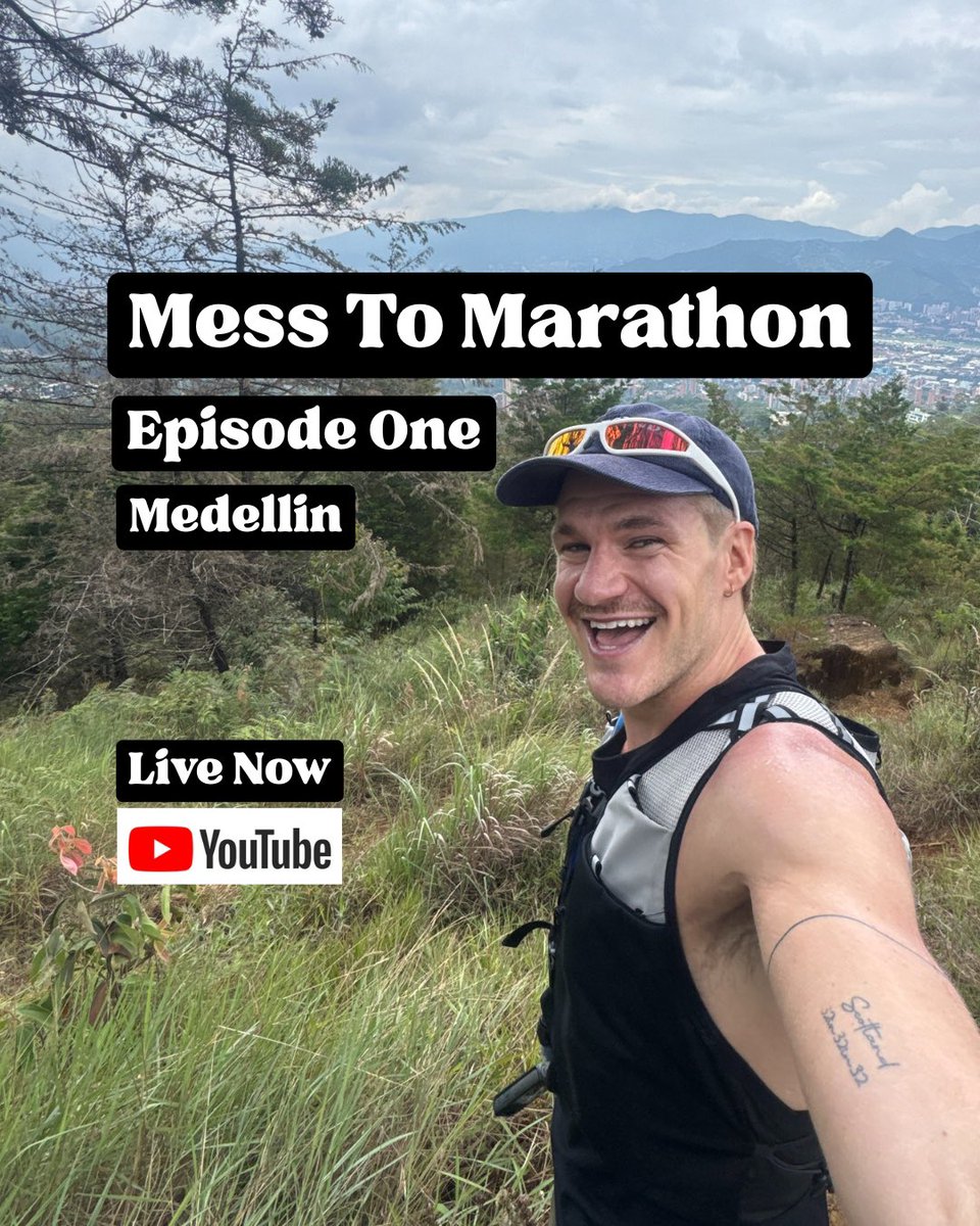 Mess to Marathon — Medellín 🇨🇴

I’m training for a sub-2:45 marathon while taking on Medellín.

Episode One is now live on YouTube - Link in bio.

#onelifenoreruns #messtomarathon #run