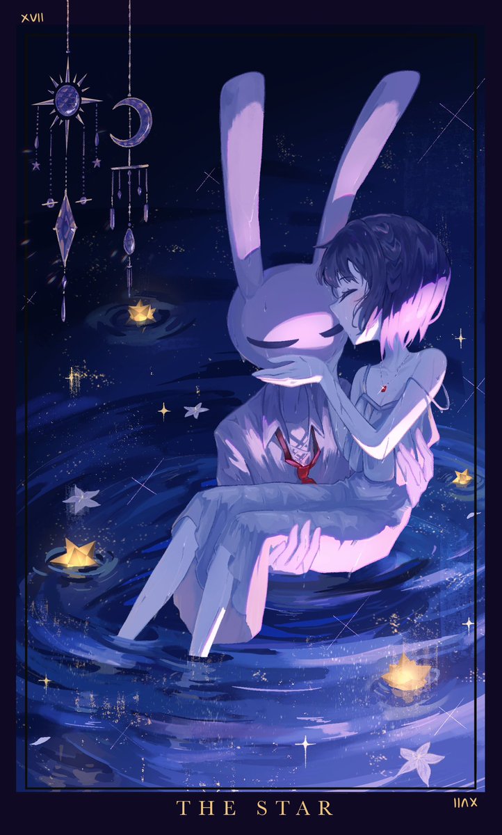 tyty_nii's tweet photo. The Star✨🌌
Happy Valentine’s Day 💙💜
#TADC #funnybunny https://t.co/EoHEuVQwi3