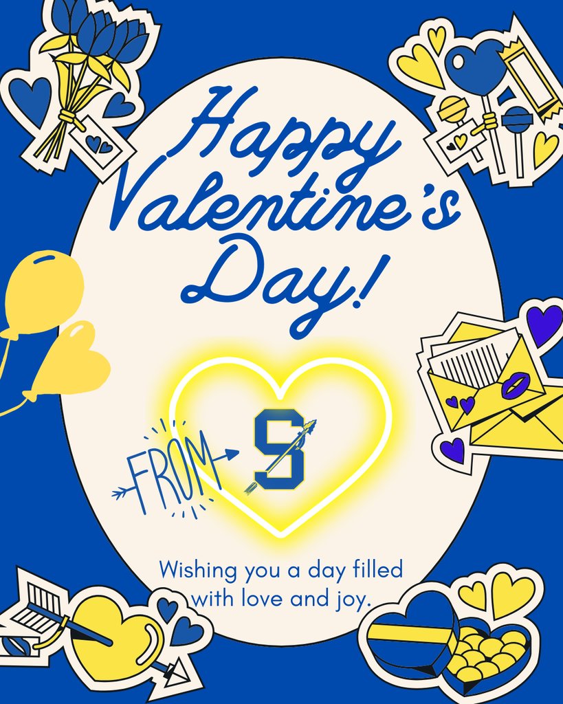 Happy Valentine’s Day from SMSD! 
The heart of our district is our students, staff, families, and community. Wishing our Warrior family a day filled with love and joy! #WarriorWay