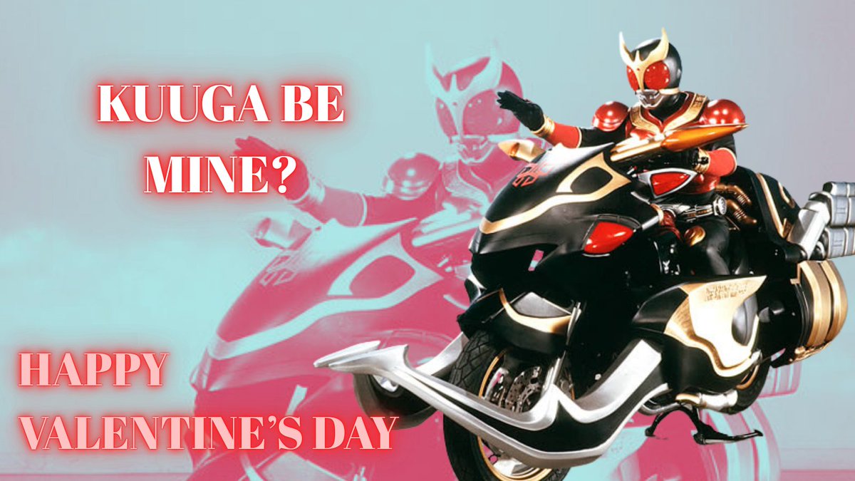 KamenRider_EN's tweet photo. Happy Valentine's day! Share the love with these #KamenRider themed cards! 💕🏍️

#Tokusatsu https://t.co/8KgvNSzNi8