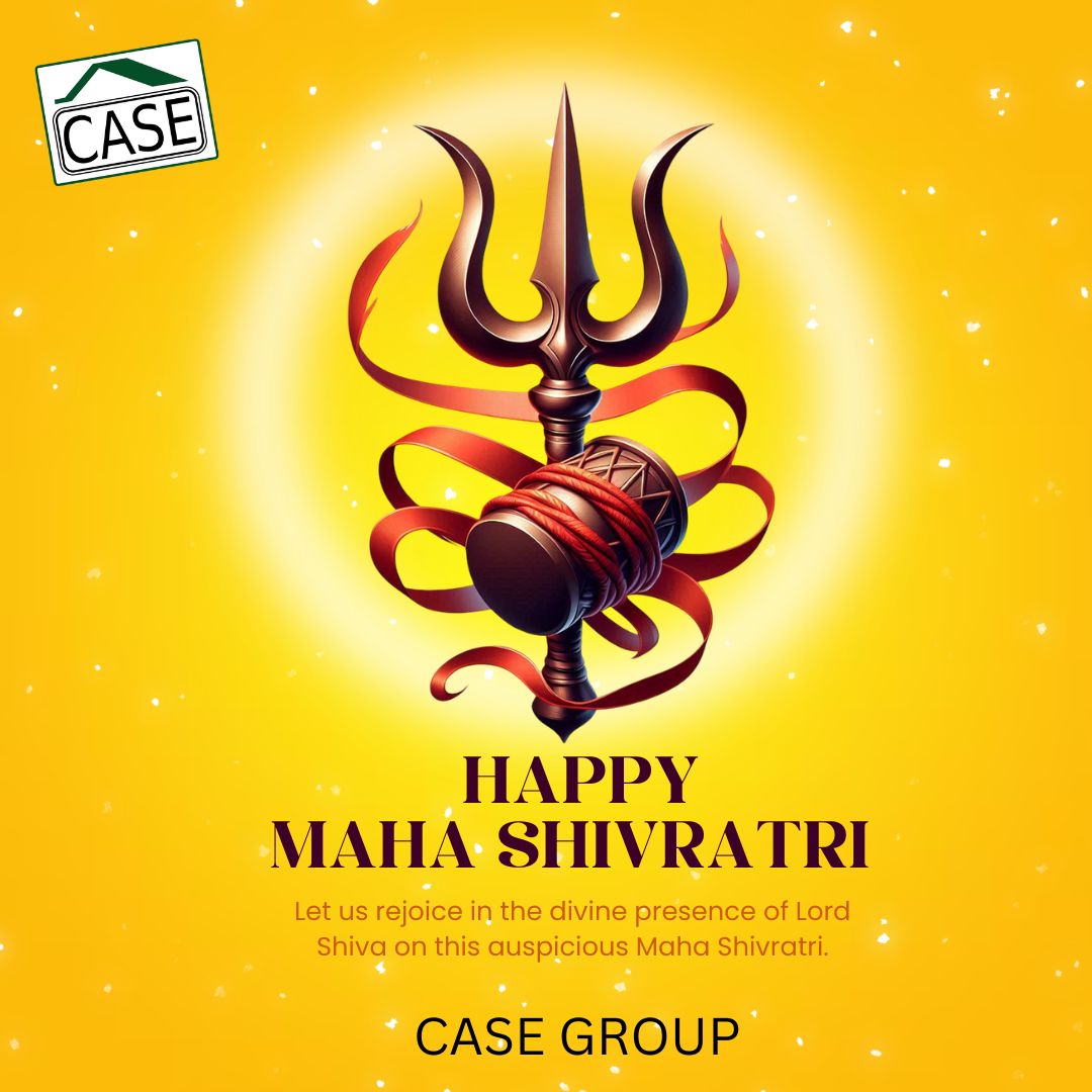 CASEIndia's tweet photo. 🕉️ Maha Shivratri Wishes from CASE Group 🕉️
On the auspicious occasion of Maha Shivratri, CASE Group extends heartfelt wishes for peace, prosperity, and success in your life.

✨ Har Har Mahadev! ✨
#MahaShivratri  #HarHarMahadev #OmNamahShivaya #Mahadev #ShivShakti https://t.co/krXcVo2omK