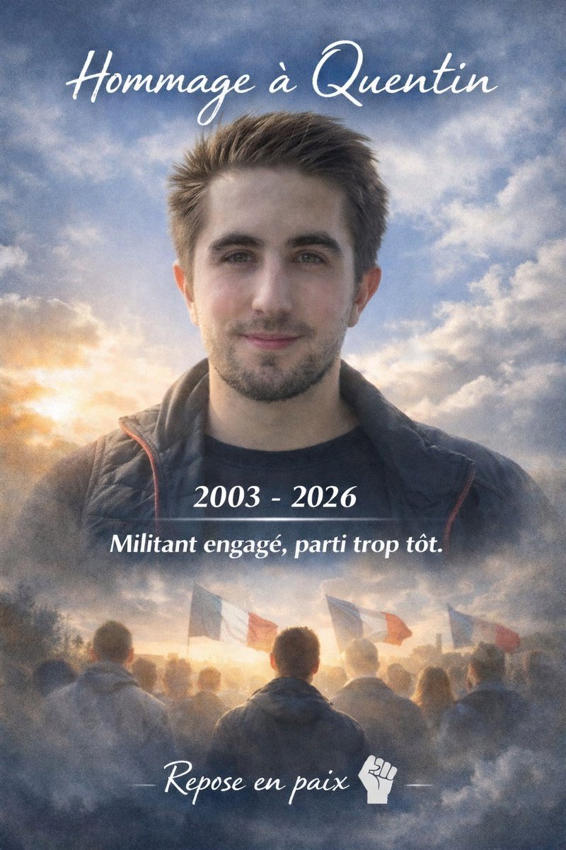 Las Hordas Globalistas ANTIFA han asesinado a otro joven patriota europeo ante la complacencia de los OLIGARCAS de la UE que imponen el TERROR en las calles 👇😡

Honor a Quentin y a todos los Soberanistas que plantan cara a las BESTIAS del Globalismo ANTIFA