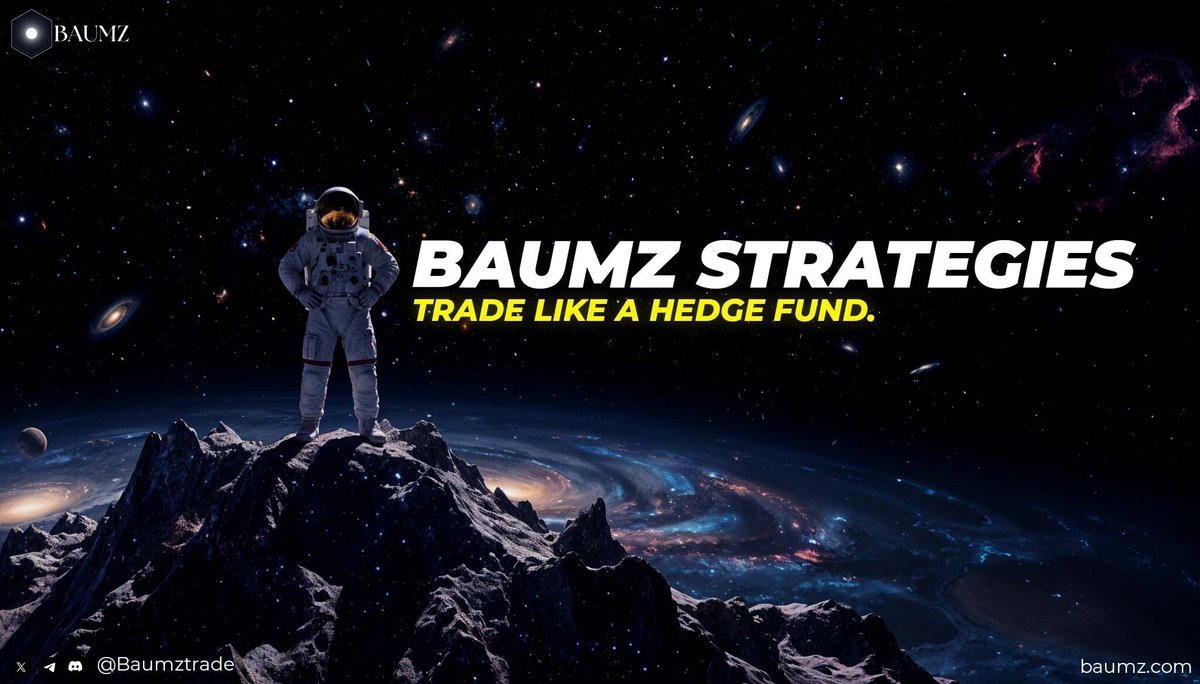 BAUMZ STRATEGIES — Trade like a hedge fund. ⚡

From delta-neutral arbitrage to AI-powered market making,

Baumz Strategies democratize institutional-grade quant trading.

💠 1024× Leverage
💠 Pop-Net+ Carry (profit-only fees)
💠 Tri-Proof Oracle security
💠 MirrorX — DeFi x CeFi