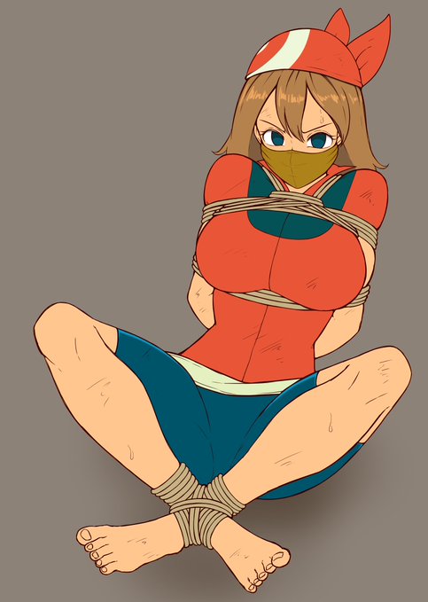 目の前が まっくらに なった!

……の後です。 