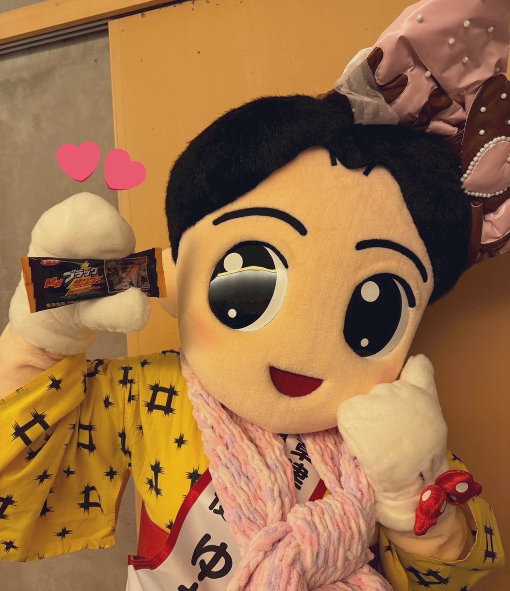 ゆもみちゃんも担当者も、結衣奈ちゃん法被忘れてきちゃったので