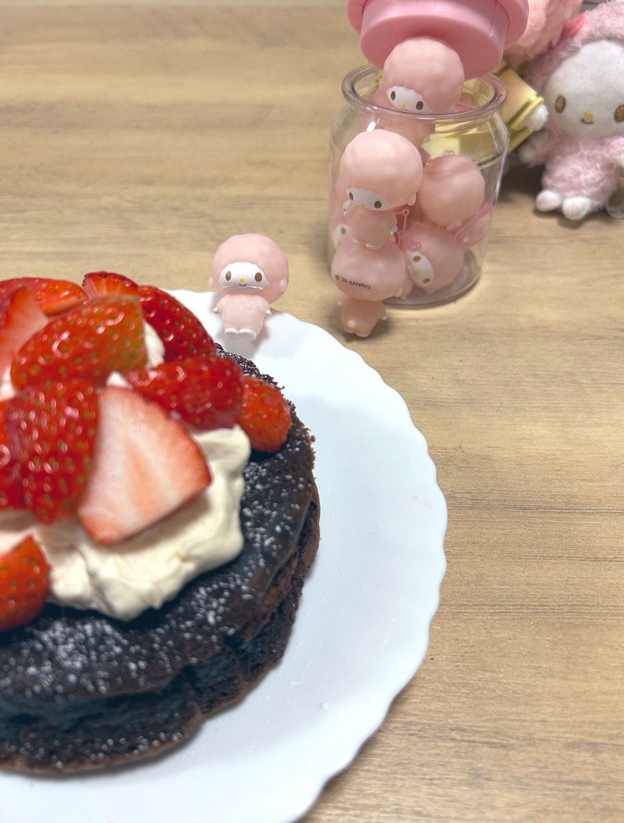 ガトーショコラを目指して突き進むチビピアノ達。