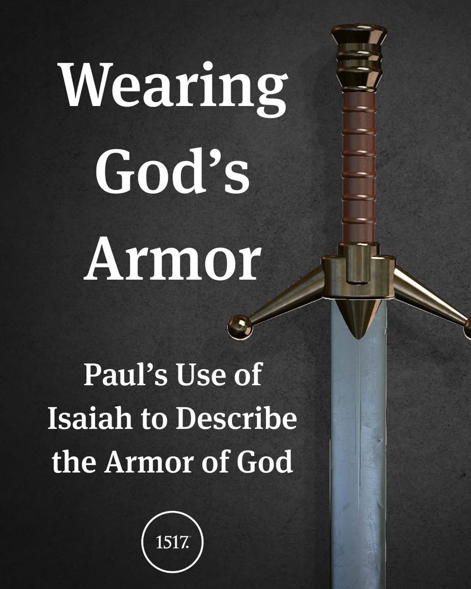 When Paul urges believers to put on the armor of God in Ephesians 6, he is not proposing a novel way of envisioning divine protection. He is quoting from the Old Testament. In particular, he is drawing deeply from Isaiah. And what Isaiah makes clear is that this armor belongs to
