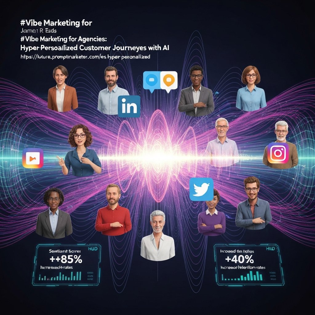 promptmarketer's tweet photo. Tune into #VibeMarketing! 🎶 See how hyper-personalized customer journeys with AI are transforming agency success. Check out our blog and unlock energetic collaboration! ✨ Sentiment +85%, Interaction +40%.
https://t.co/fJOSu5jTBf... https://t.co/AJPzZATXon