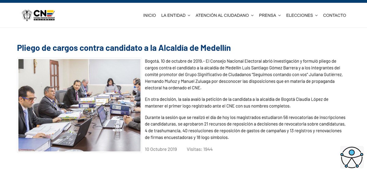 ¿Prohibido el proselitismo en el <a href="/metrodemedellin/">Metro de Medellín 💚 #ALoMetro</a>...?
En 2019, el <a href="/CNE_COLOMBIA/">CNE Colombia</a> ya había investigado a "Juli" Gutiérrez, aspirante al congreso y hermana de <a href="/FicoGutierrez/">Fico Gutiérrez</a>, por irrespetar la norma de propaganda electoral.
Vuelve y juega, ahora en el metro con <a href="/ABDELAESPRIELLA/">Abelardo De La Espriella</a> 1/2
